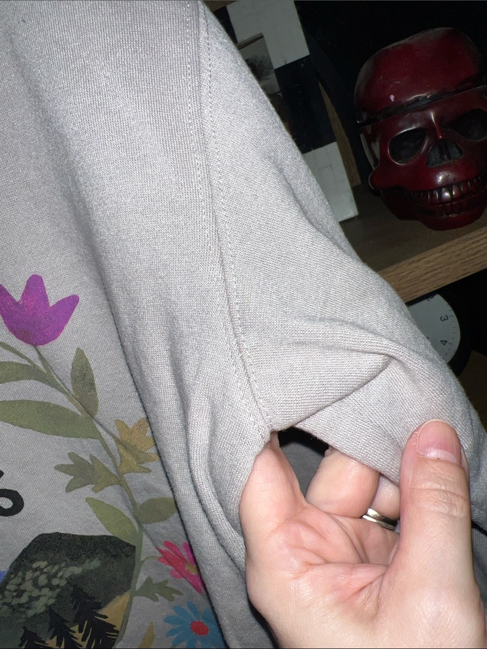 NATURAL LIFE Neutral Crewneck Tee - Light Taupe S EUC - Picture 10 of 13